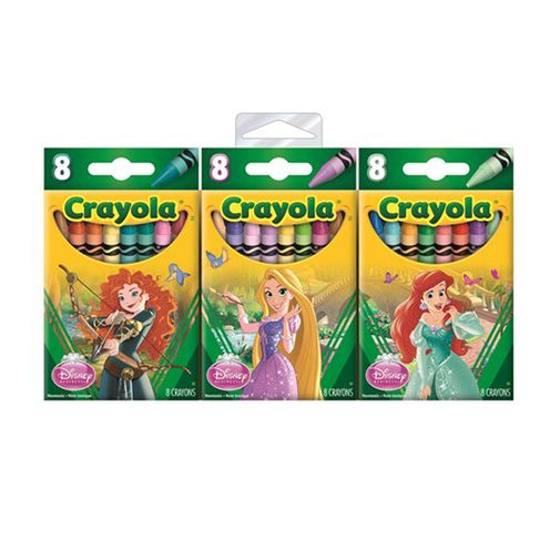 Giz de Cera Princesas - Crayola