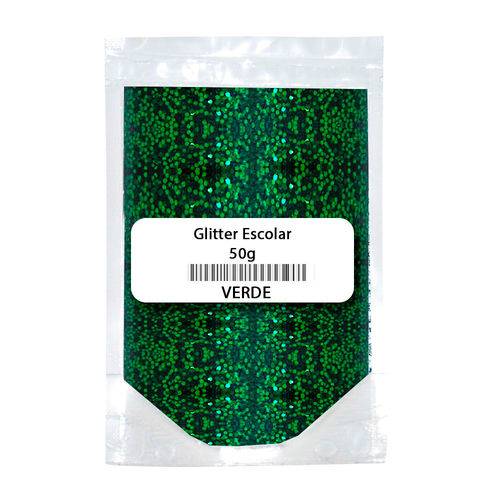 Glitter Escolar 015 – Verde 50