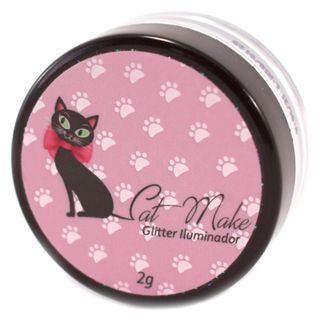 Glitter Iluminador Cat Make Prata 03