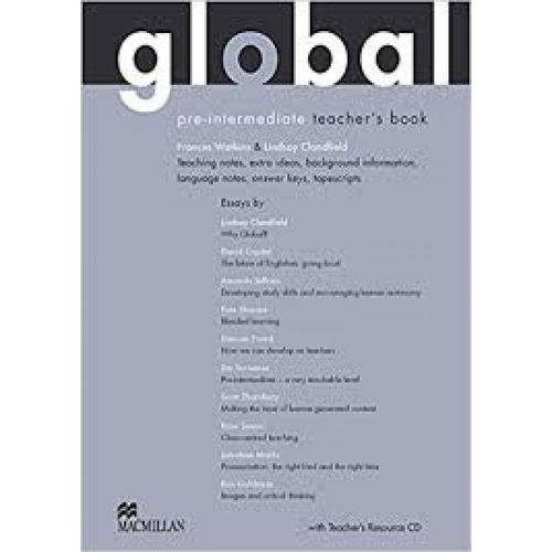 Global Teacher''s Book And Ebook Pack-Pre-Int