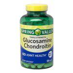 Glucosamina 1500mg Spring Valley Tripla Força - 170 Tabletes