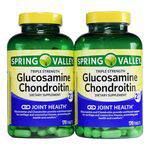 Glucosamina 1500mg Spring Valley Tripla Força - 340 Tabletes (2x170)