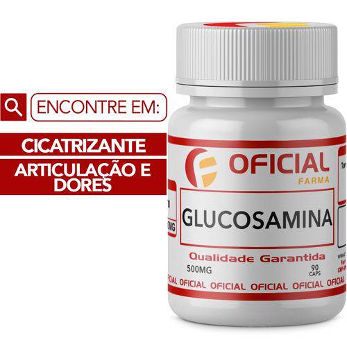 Glucosamina 500Mg 90 Cápsulas