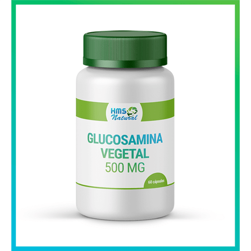 Glucosamina Vegetal 500mg Cápsulas Vegan 60cápsulas