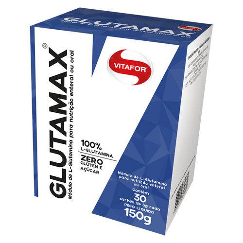 Glutamax (glutamina) - 30 Sachês de 10 Gramas - Vitafor
