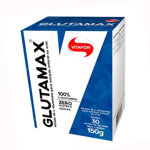 Glutamax - L-glutamina - Vitafor - 150g (sachês)