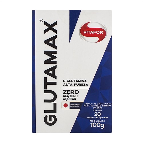 Glutamax Vitafor Sachê com 20 Unidades de 5g Cada