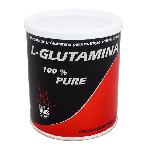 Glutamina 100% Pure Health Labs com 250g