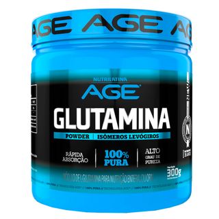 Glutamina Age Nutrilatina - Suplemento 300g