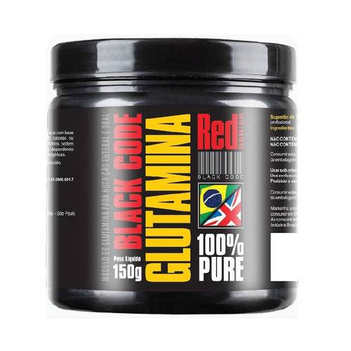 Glutamina Black Code 100% Pure (300g) - Red Series