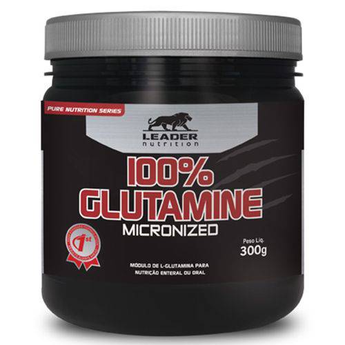 Glutamina Glutamine 100% Micronizada - Leader - 300grs