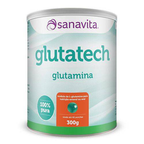 Glutamina Glutatech Original 300g - Sanavita