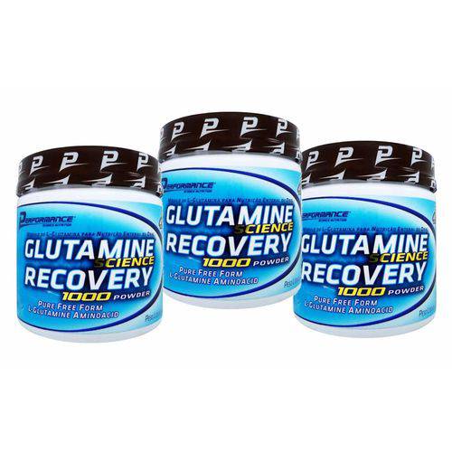 Glutamina Recovery 300g - Performance (3x)