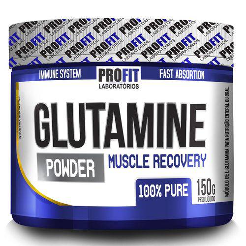 Glutamine Glutamina Powder 100% Pure - Profit - 150g - Natural