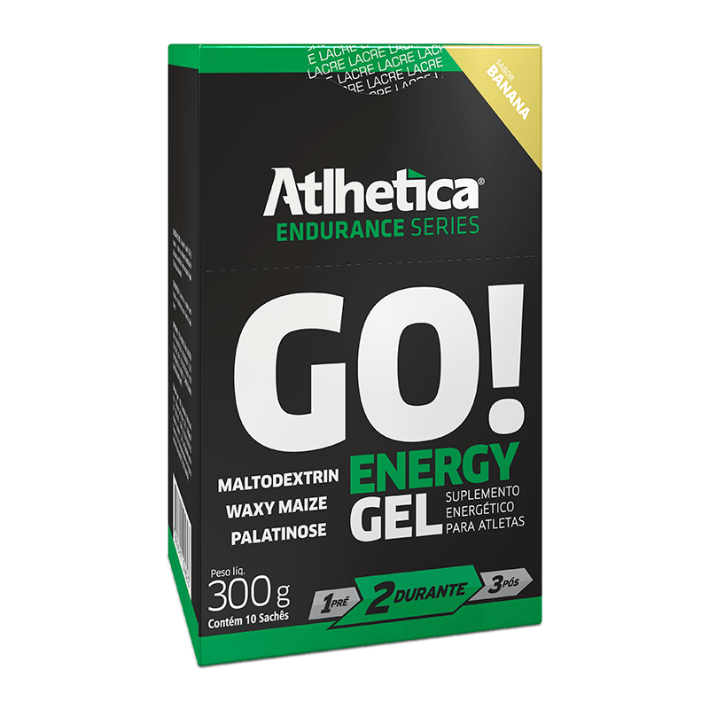 GO! Energy Gel (10sachês-30g) Atlhetica Nutrition
