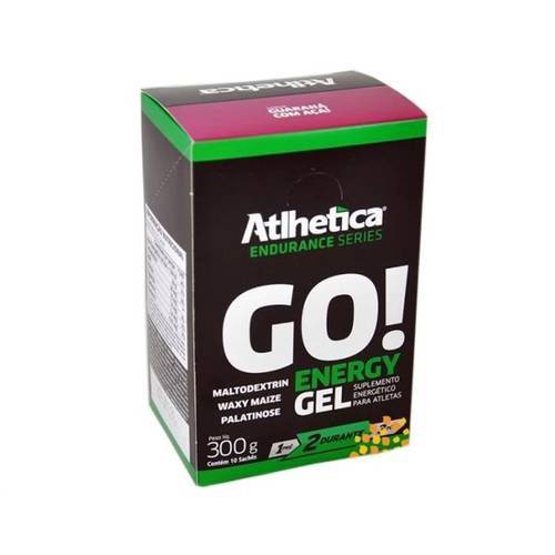 GO! ENERGY GEL com 10 Sachês Atlhetica Clinical Series