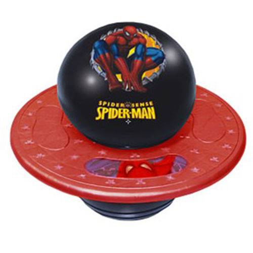 Go Go Ball Spider Man Bola Preta Base Vermelha - Lider