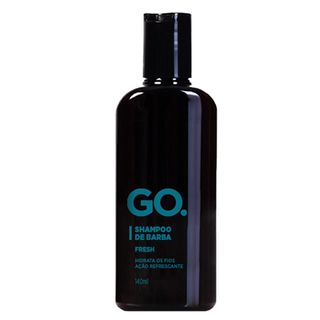 Go Shampoo de Barba Fresh Go - Shampoo para Barba 140ml