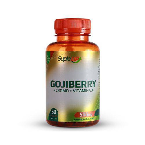 Goji Berry Cromo Vitamina a 500mg 60 Cápsulas - Suple UP