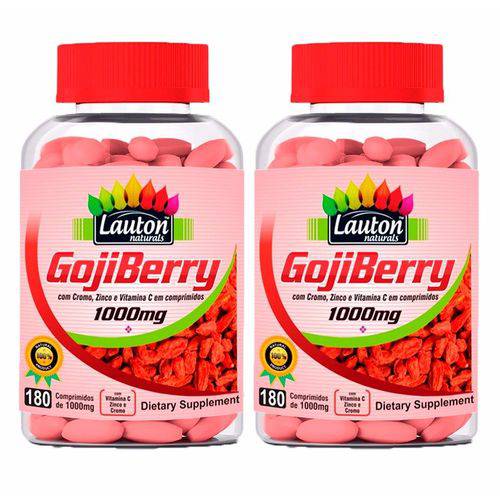 Goji Berry - 2 Un de 180 Comprimidos - Lauton