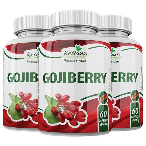 Goji Berry - 3x 60 Cápsulas - Katigua