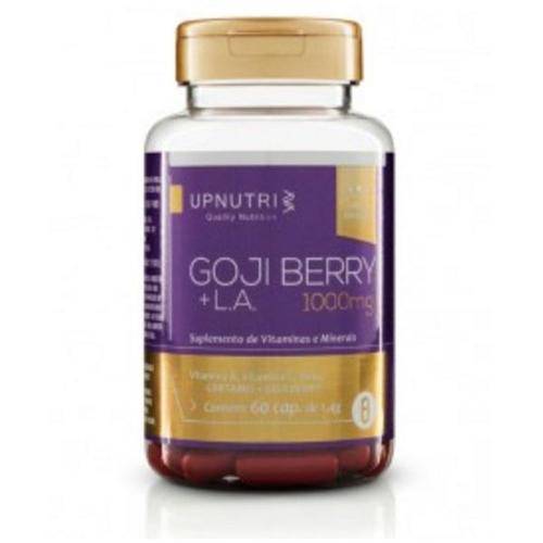 Gojiberry+L.A. com Vitaminas A, C e Zinco - 60 Cápsulas de 1000mg - Up Nutri