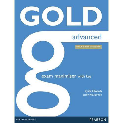 Gold Advanced Exam Maximiser With Online Audio Key