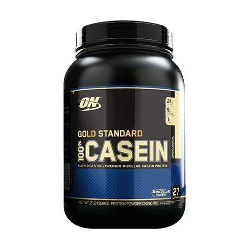 Gold Standard 100% Casein Baunilha 909g - Optimum Nutrition
