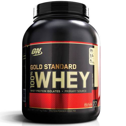 Gold Standard 100% Whey Protein Optimum 2,27kg-caramelo