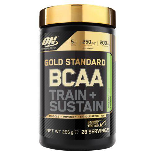 Gold Standard Bcaa Train + Sustain 28 Porções