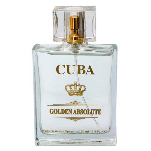 Golden Absolute Eau de Parfum Cuba Paris - Perfume Masculino 100ml
