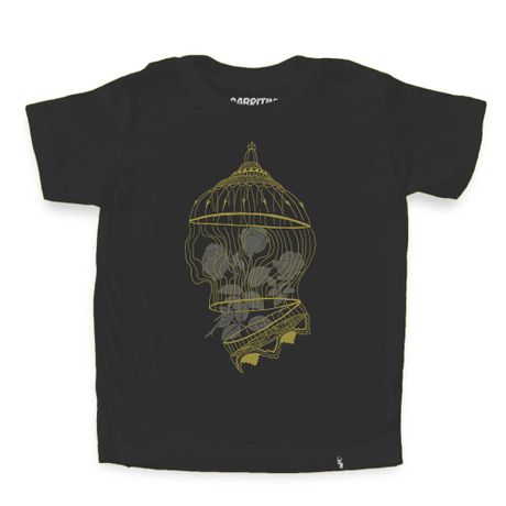 Golden Cage - Camiseta Clássica Infantil