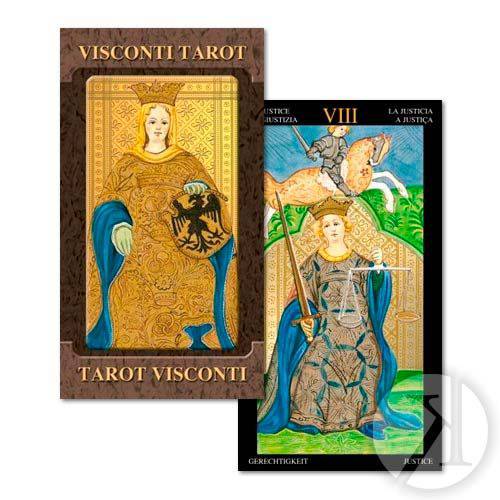 Golden Tarot Of Visconti - Arcanos Maiores