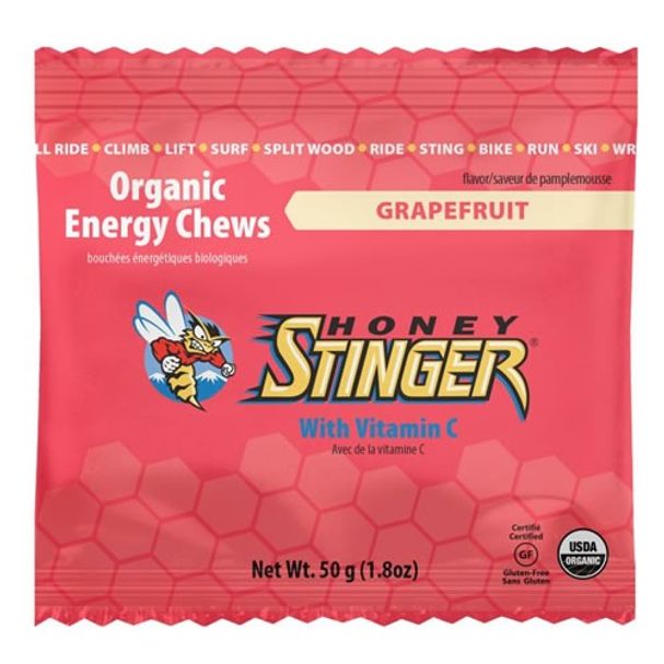 Goma Energética Honey Stinger - Grapefruit