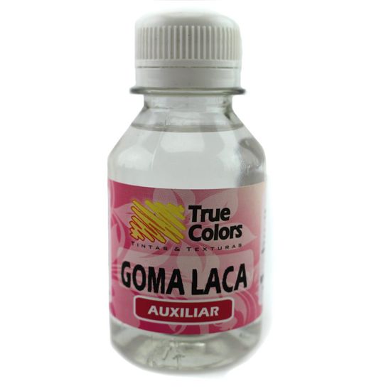 Goma Laca Álcool Auxiliar 100ml - True Colors