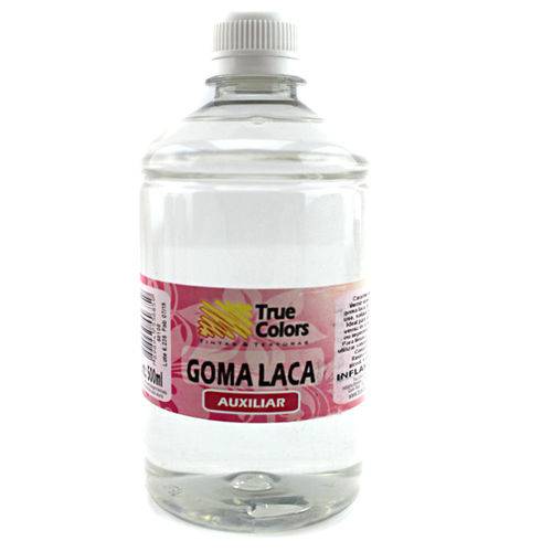 Goma Laca Álcool Auxiliar 500ml - True Colors