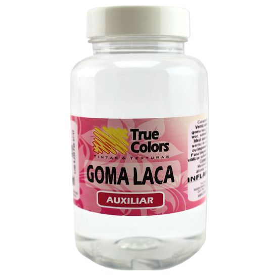 Goma Laca Álcool Auxiliar 250ml - True Colors