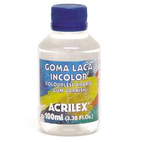 Goma Laca Incolor 100 Ml Acrilex