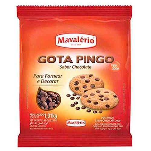 Gota Pingo Sabor Chocolate Tipo 2000 1,01kg - Mavalerio