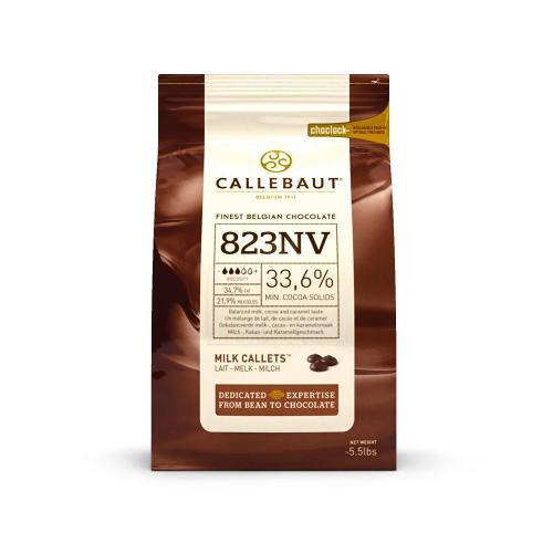 Gotas de Chocolate ao Leite 823nv 1kg - Callebaut