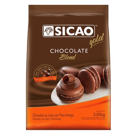 Gotas de Chocolate Blend Gold 2,05kg - Sicao