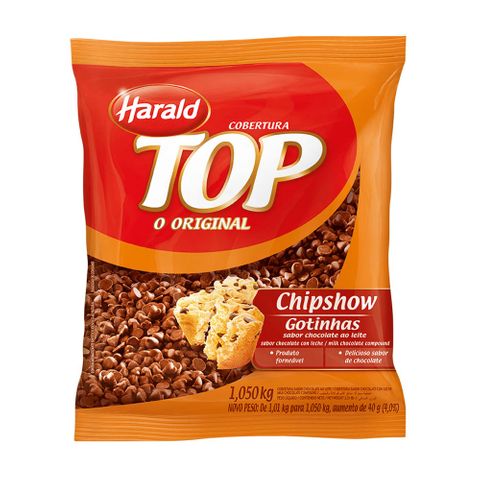 Gotinhas de Chocolate Cobertura Chipshow 1,05kg - Harald