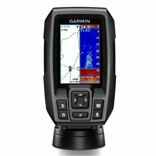 GPS e Sonar Fishfinder Garmin STRIKER 4 CHIRP (c/ Transducer HD-ID)