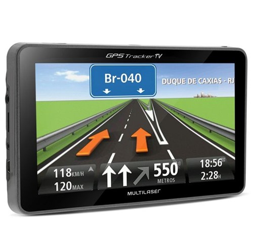 GPS Tracker 5" C/ Câmera e TV - Multilaser