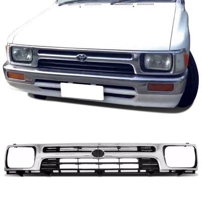Grade Dianteira - Toyota Hilux SR5 4X2 1992 a 2001 Cromada