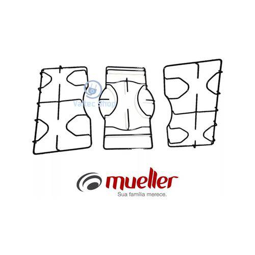 Grade Trempe Fogão Mueller Decorato - 3 Peças- Original