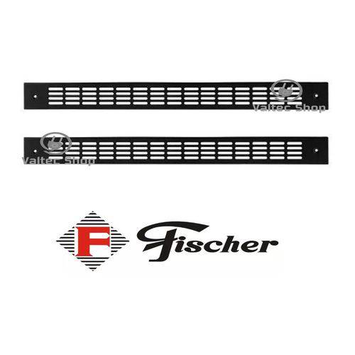 Grade Ventilação Forno Fischer | Preta | 2 Peças | 66,5cm