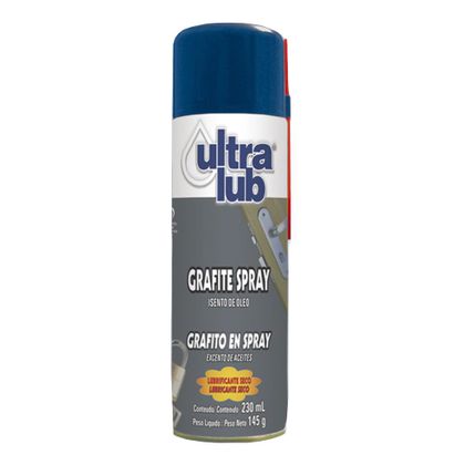 Grafite Spray P/cadeado 145g / 230ml Ultralub (1 Peça)