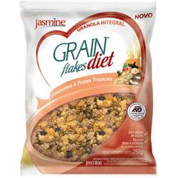 Grain Flakes Diet Castanhas e Frutas Tropicais 250g - Jasmine