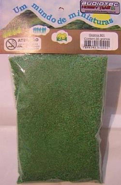 Grama Verde para Maquete 801 35g Minitec
